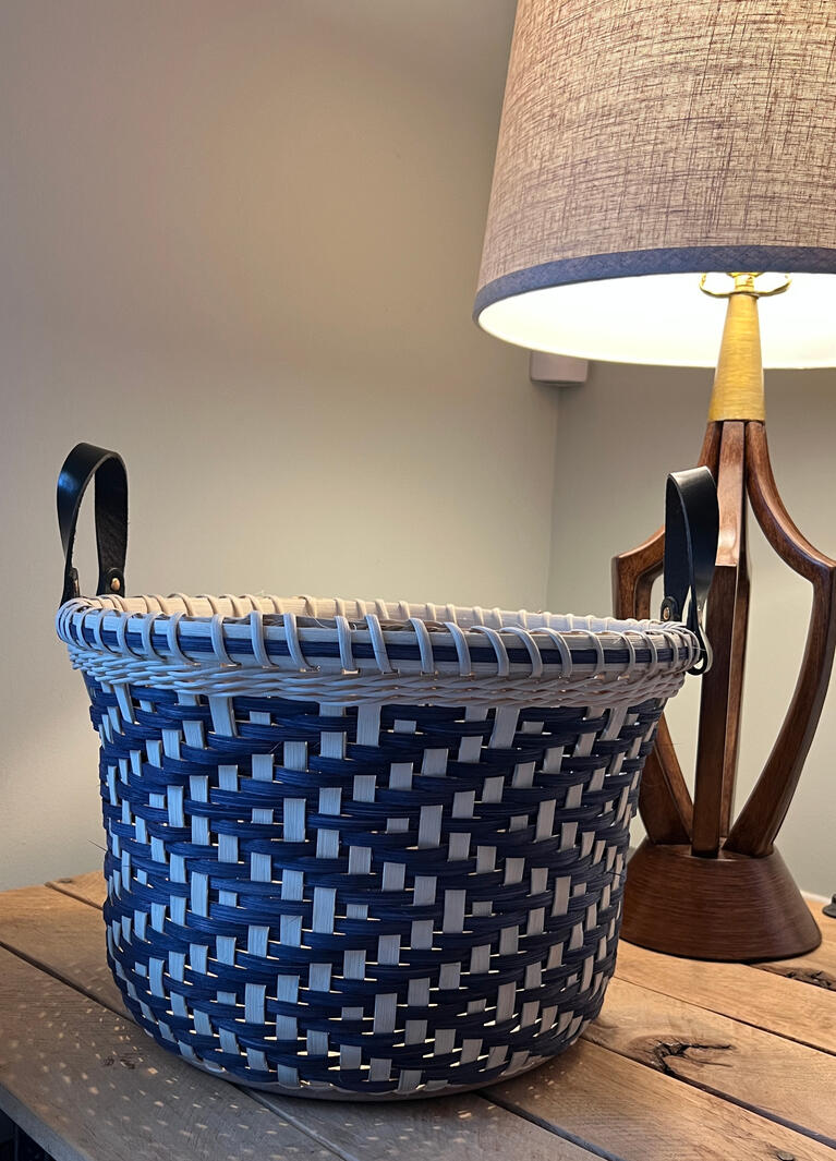 Zig Zag Twill Basket