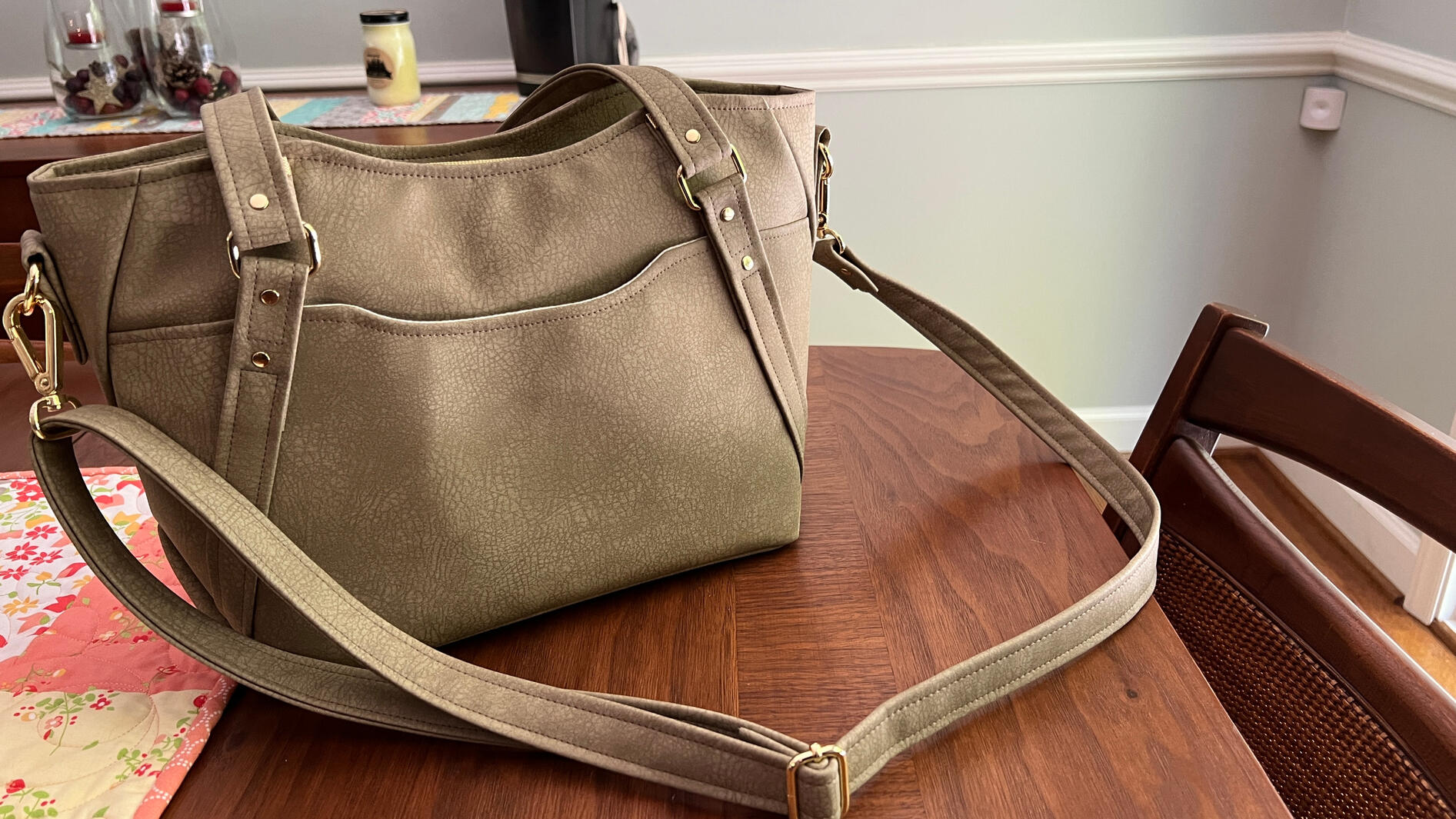 Faux Leather Hiraeth Handbag